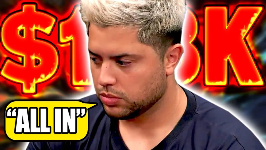 撲克視頻（pín）博（bó）主Mariano 面對鋼（gāng）板偏要孤注一擲All in?