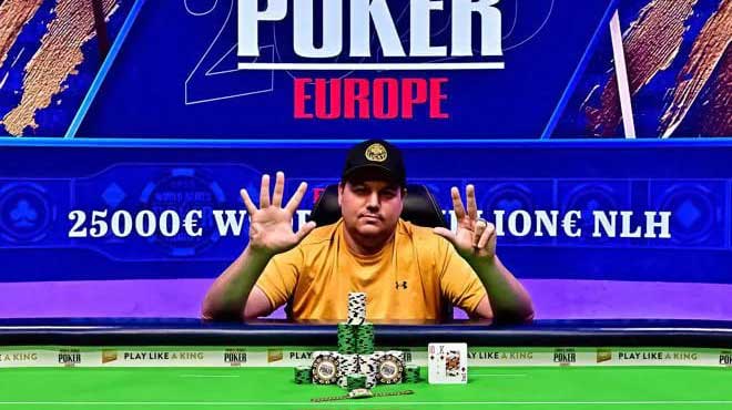 Shaun Deeb奪WSOP歐洲（zhōu）站（zhàn）冠軍（jun1） 以八條金手鏈並列歷史第（dì）七（qī）