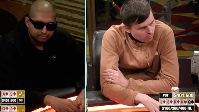 Nik Airball關鍵牌慢攤Martin Kabrhel 豪取40萬刀底池（chí）！